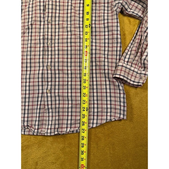 Carhartt Men's Plaid Button Up Shirt Size M 100 Cotton Long Sleeve Casual Top - Picture 12 of 12